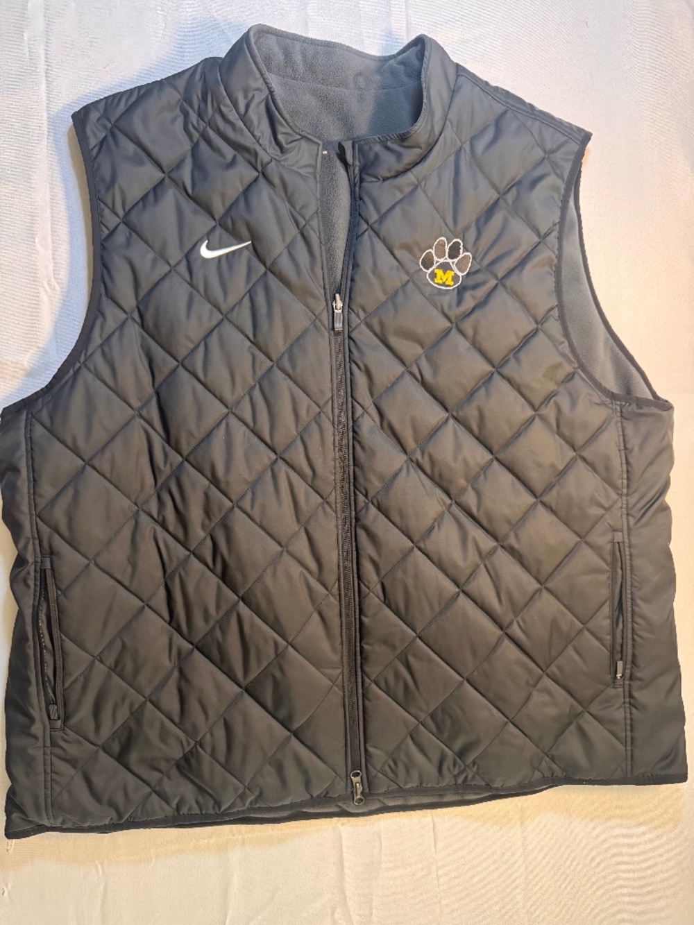Nike MIZZOU fleece line vest #23